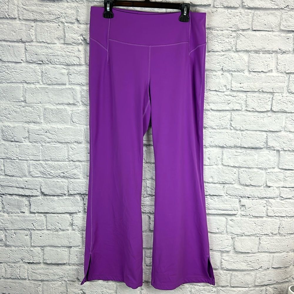 Lululemon Groove Hr Split-Hem Flare Yoga Pants Size 14